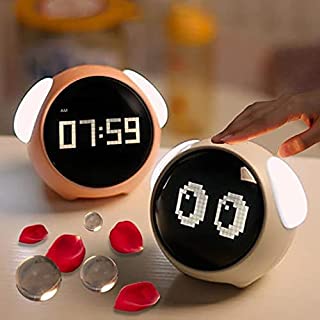 Emoji Alarm Digital Clock Night Light Lamp