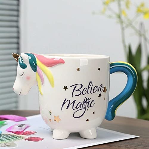 3D Unicorn Ceramic Coffee Mug (450 ml)