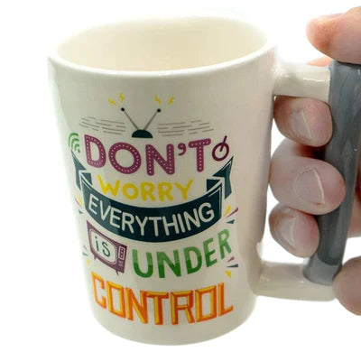 3D Creative, Unique and Attractive Handel Art Design Ceramic  Mug For Coffee & Tea Lover, Travel Lover, Fashion Lover, Food Lover Craft Lover Art Lover etc, Quality Ceramic Mug Gift for Kids, Adults, Man, Women, Boys & Girls.