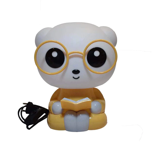 Cute Panda Desk LED Table Lamp (YELLOW)