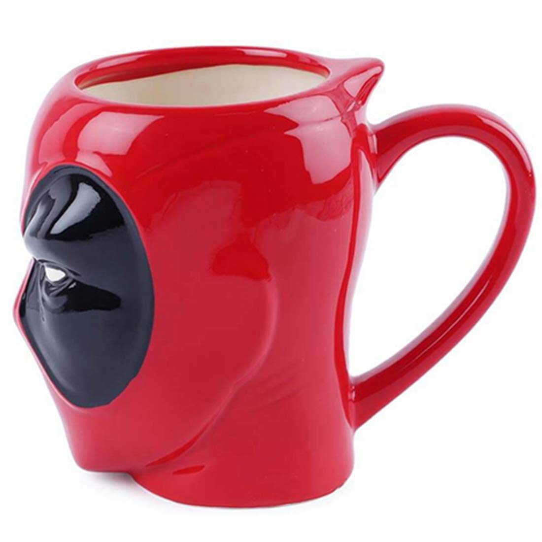 3D Ceramic Birthday Gift Item Dead Pool Mug with Keychain Coffee Mug Tea Cup 400 ml