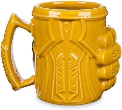 Ceramic 3D Thanos Diamond Coffee Mug Gift for Boys and Girls, 450ml Capacity.