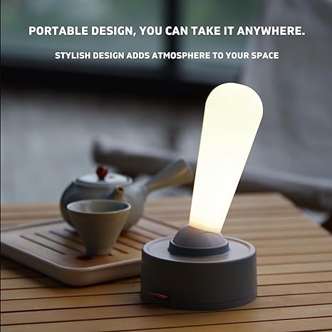 Portable Joystick Control Night Light, USB Rechargeable Led Light, Lever Wall Night Light Dimmable Night Light  For Office & Home Decor Adjustable Brightness Night light lamp