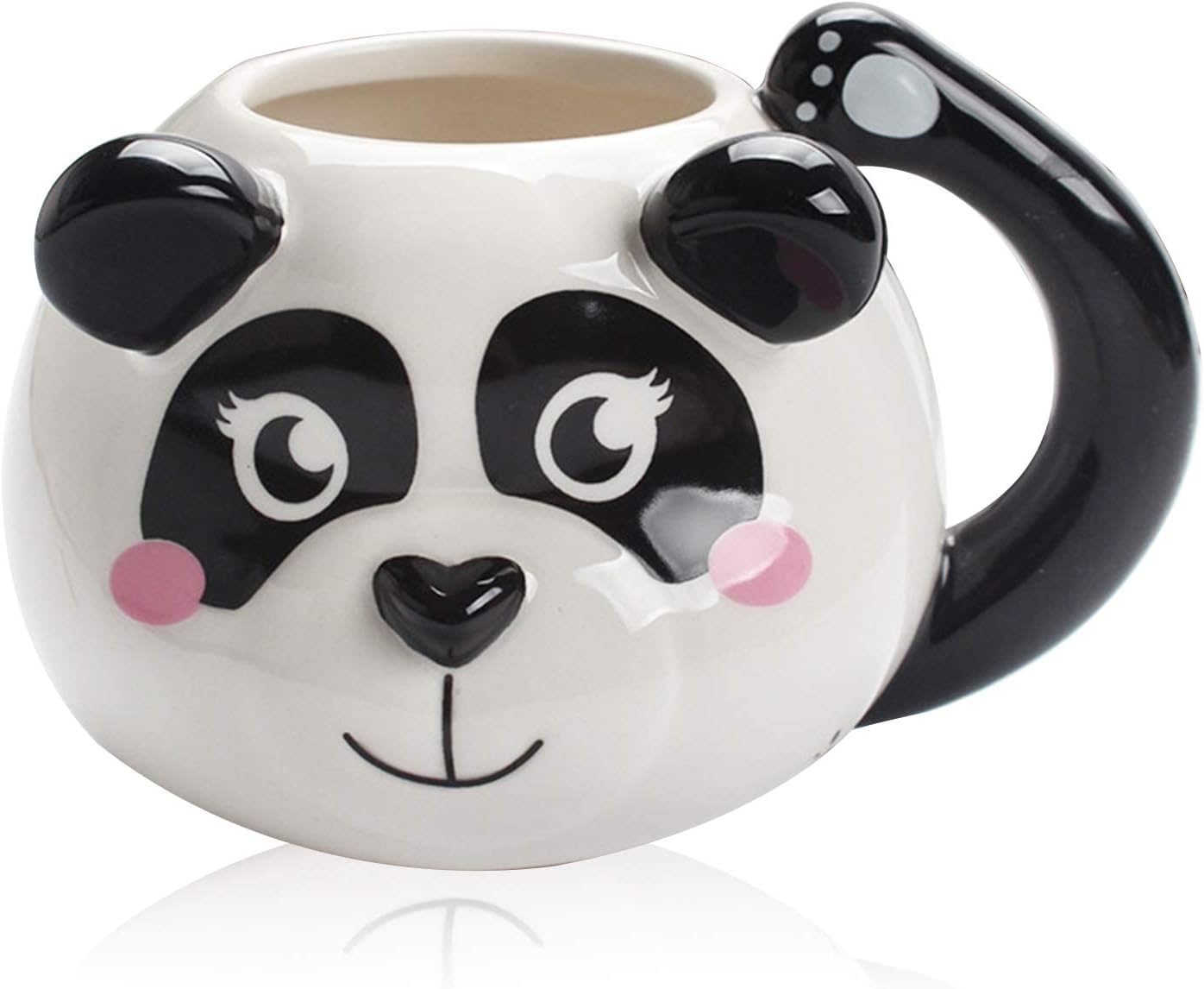 Panda Cute Face Coffee Mug, Ceramic Coffee Mug, Coffee Lover Gift Mugs , Panda Lover Mug, Lovely Gifts For Kids Girls& Boys etc.