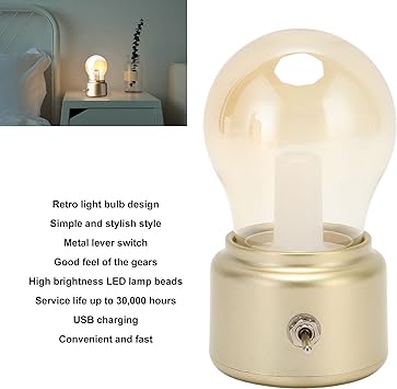 Bulb Shaped LED Night Lamp