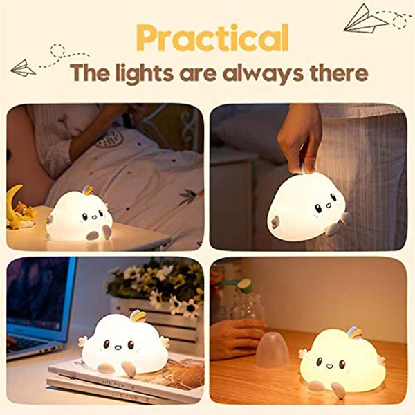 Kawaii Silicone Cloud Night Lamp