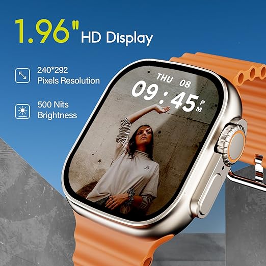 7in1 Ultra Smartwatch with 7 Straps