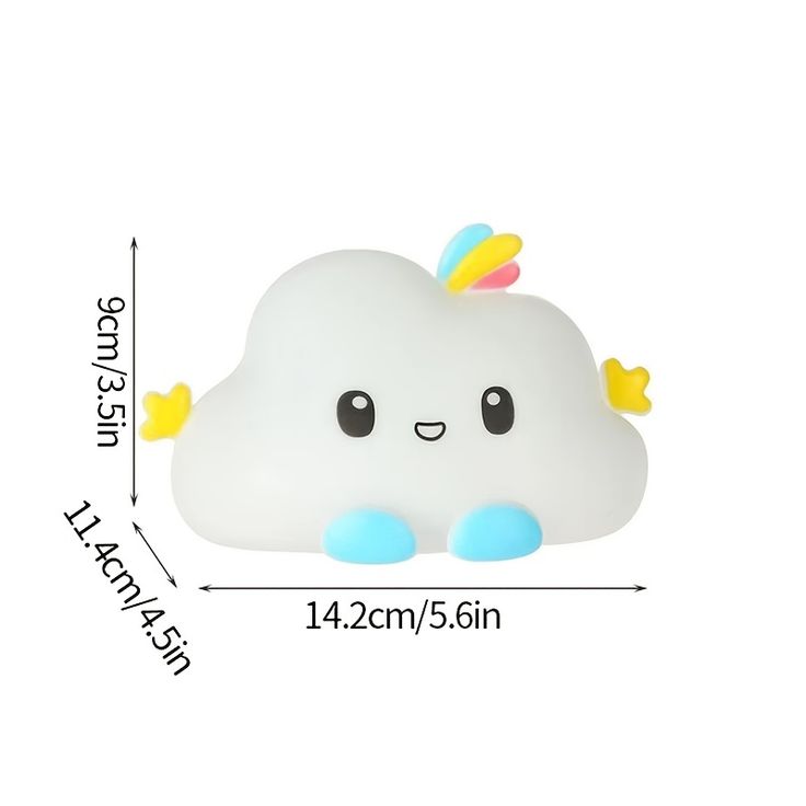 Kawaii Silicone Cloud Night Lamp