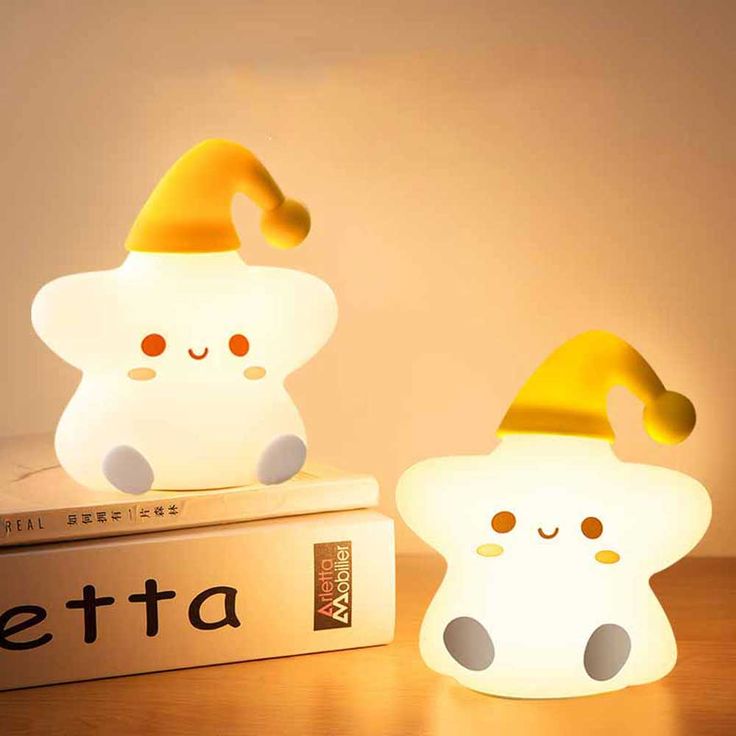 Creative Star Night Light Cartoon Soft Lamp