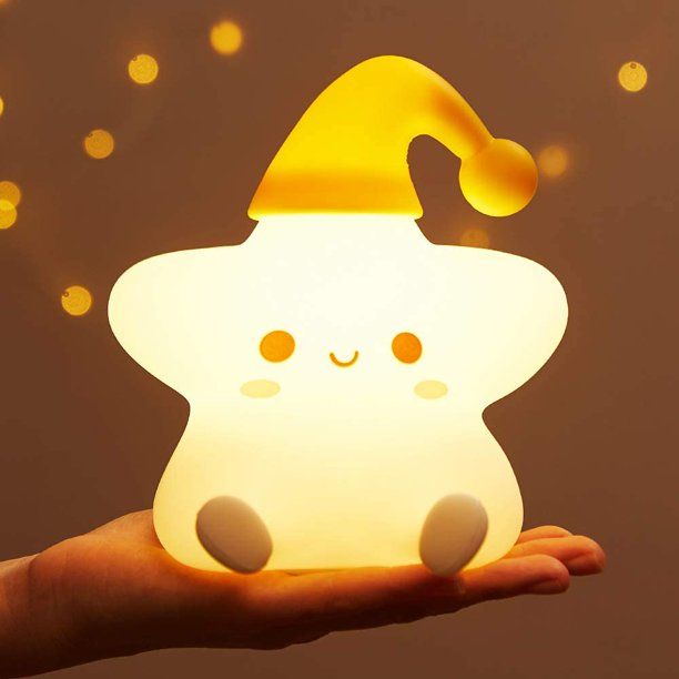 Creative Star Night Light Cartoon Soft Lamp