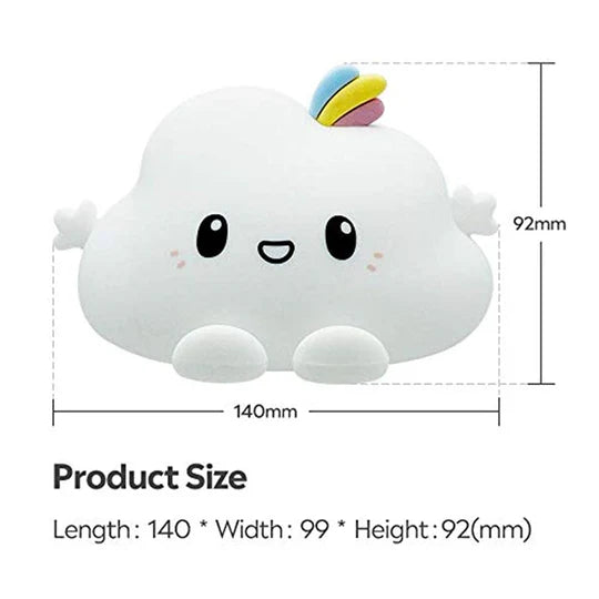 Kawaii Silicone Cloud Night Lamp