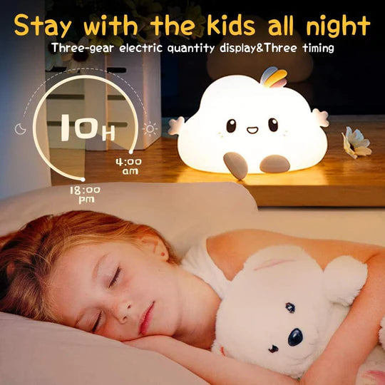 Kawaii Silicone Cloud Night Lamp